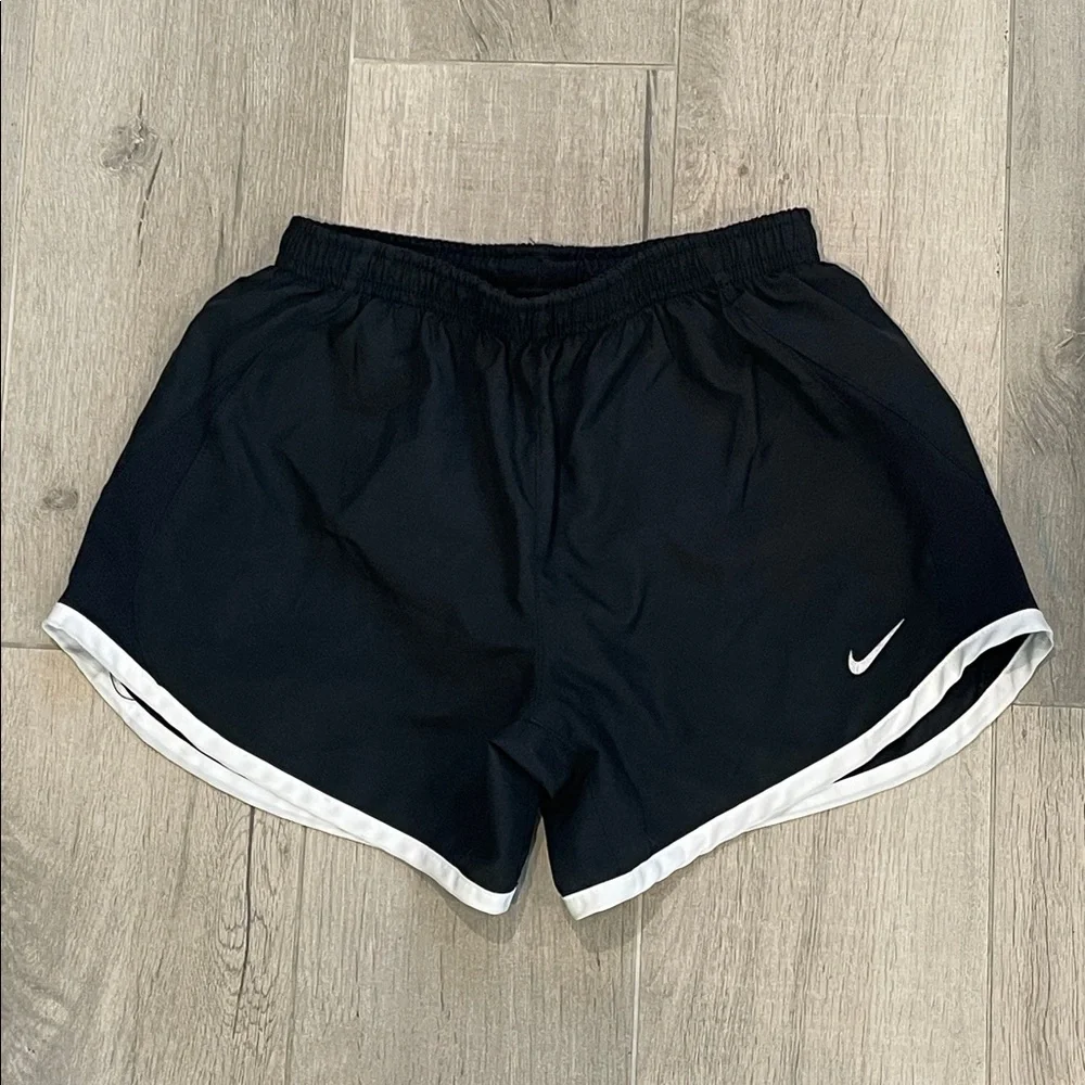 Nike Black and White Running Shorts